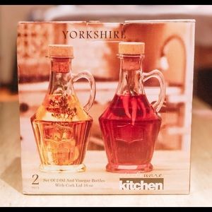 Yorkshire Oil and Vinegar Bottles